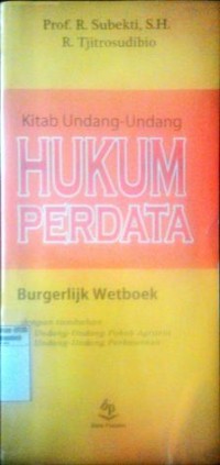 Kitab Undang-Undang Hukum Perdata