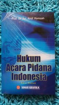 Hukum Acara Pidana Indonesia